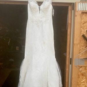 Galina signature wedding dress from David’s bridal